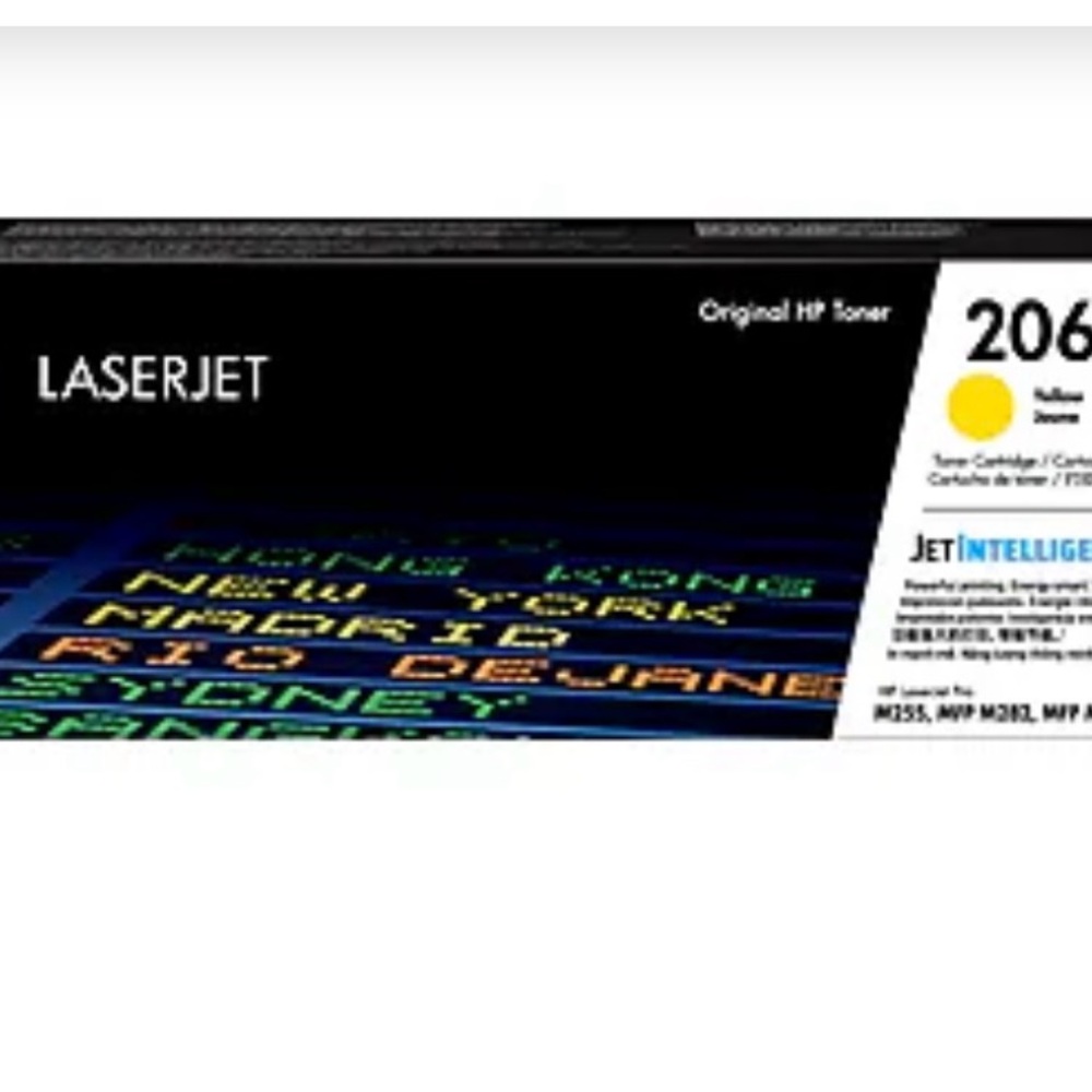 HP 206A  Ink Set W2110A,W2111A,W2112A,W2113A  Black, Cyan, Magenta, Yellow New - Picture 7 of 7